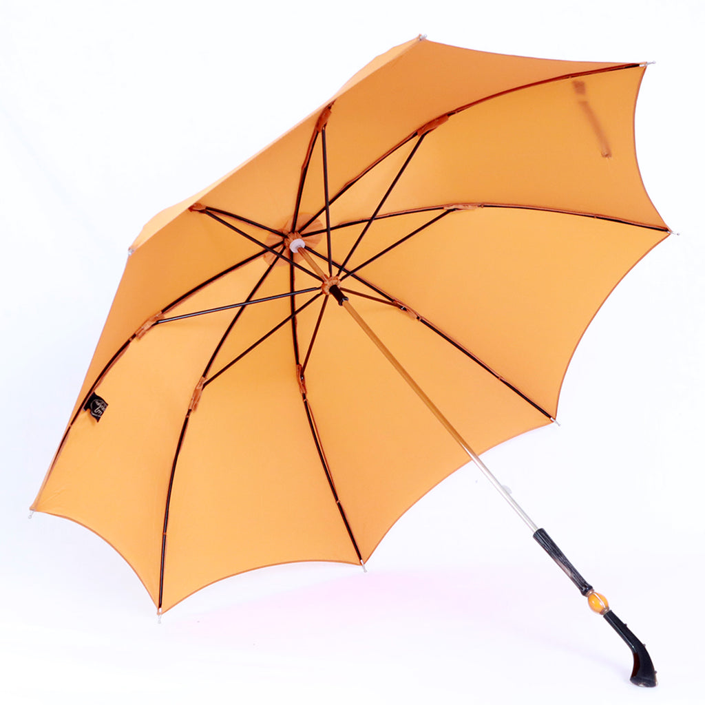 Manico antico in vero corno lavorato