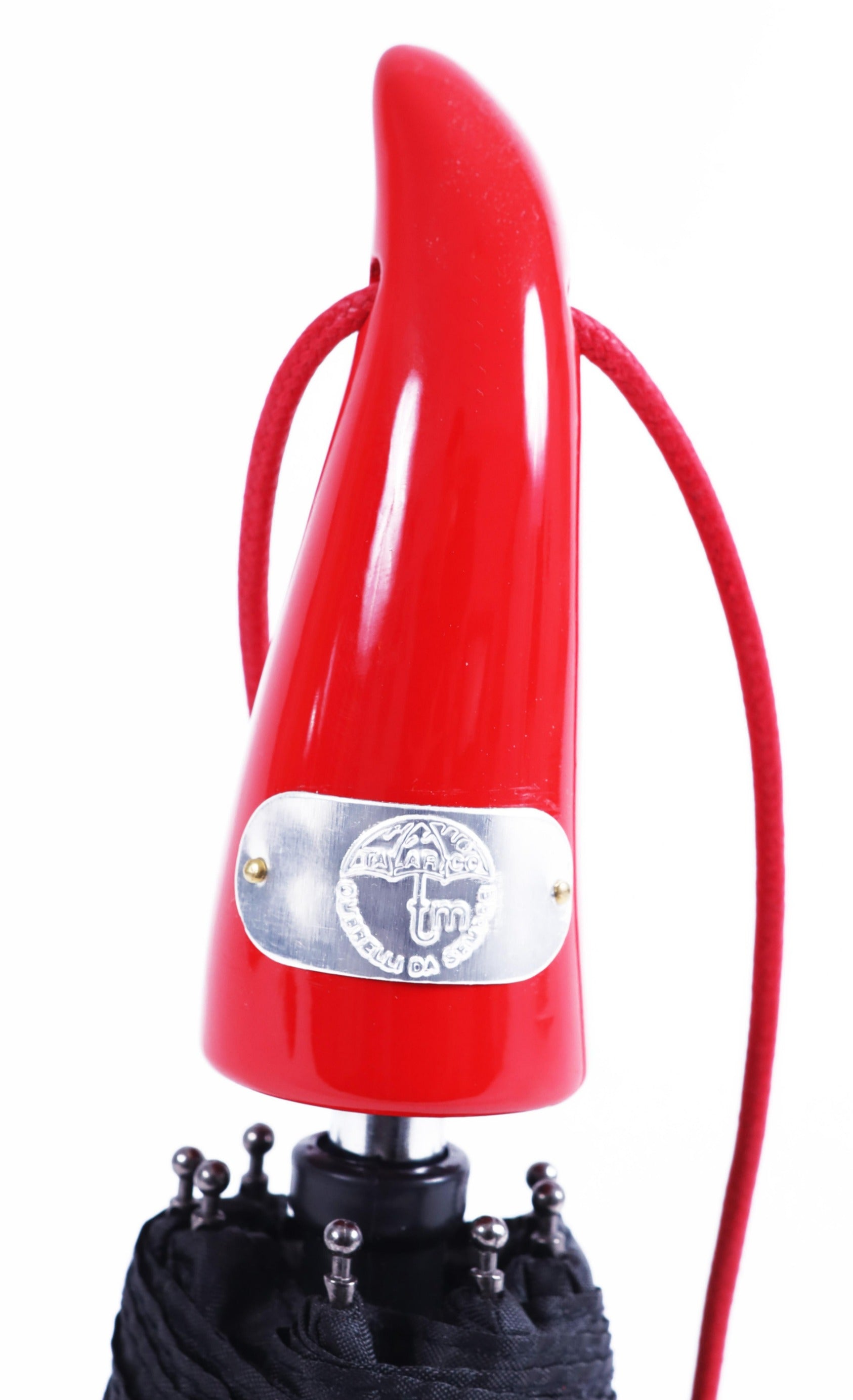 Cornetto rosso porta fortuna - Black