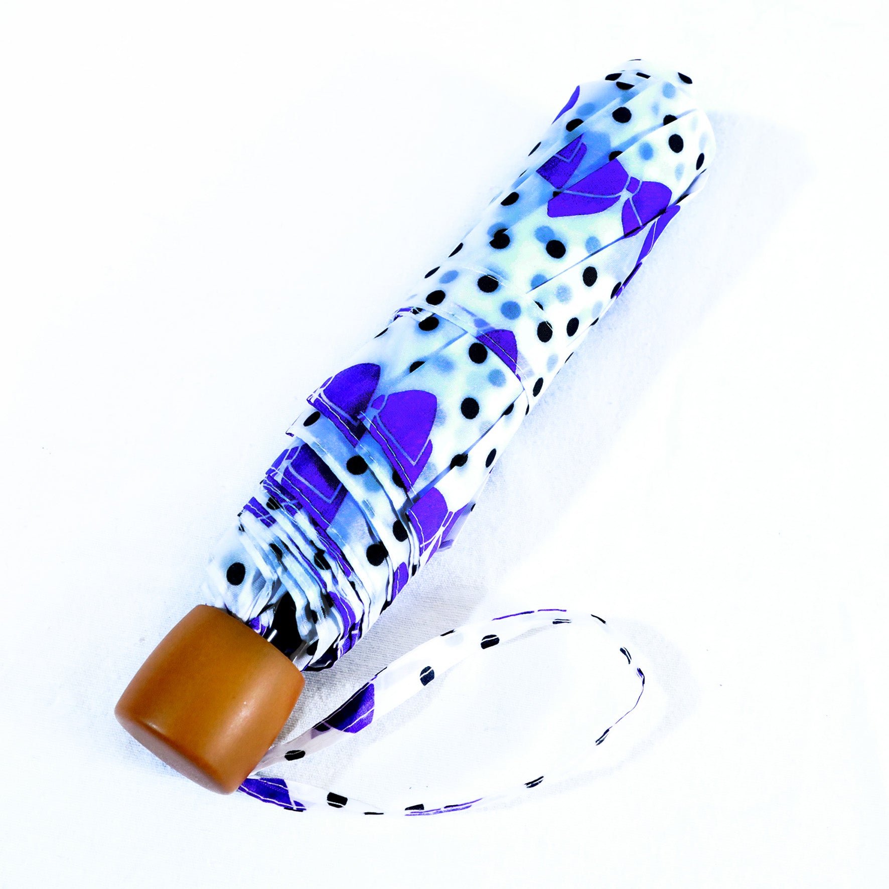 Pieghevole fantasia viola