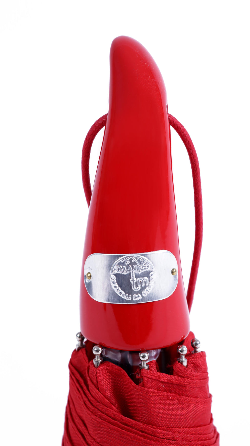 Corno rosso porta fortuna - Rosso