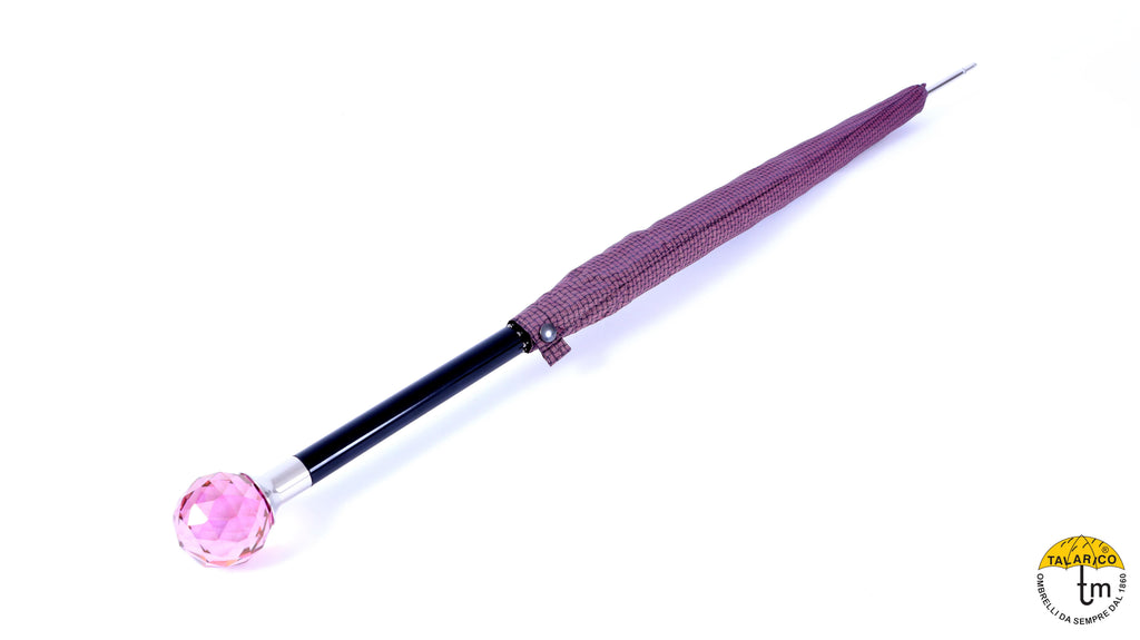 Pomello cristallo di Boemia rosa