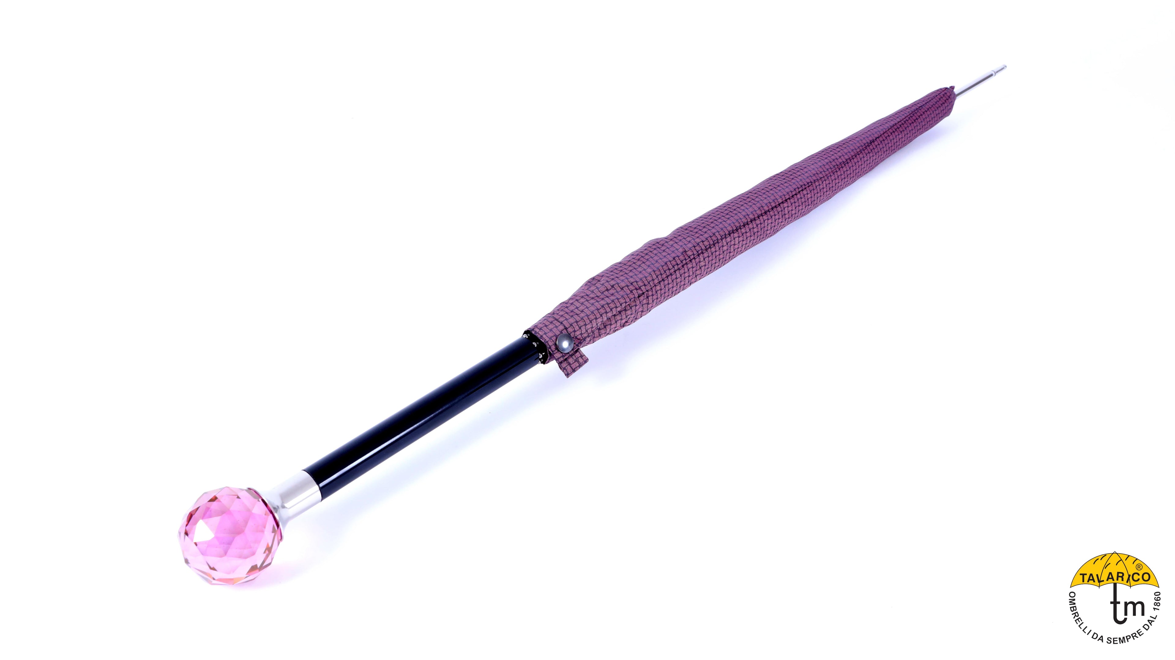 Pomello cristallo di Boemia rosa