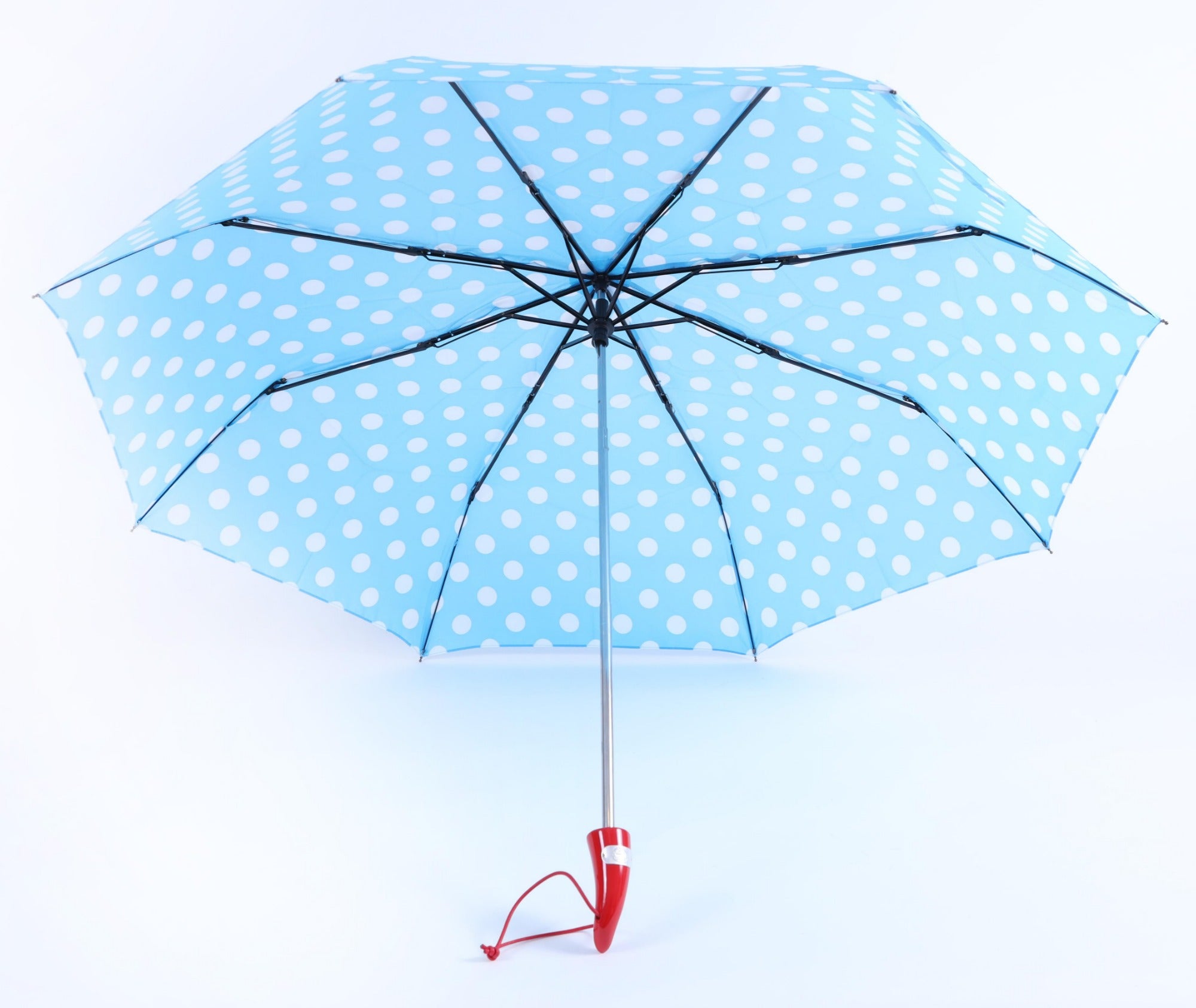 Cornetto rosso porta fortuna - Pois azzurro