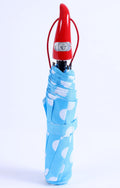 Cornetto rosso porta fortuna - Pois azzurro