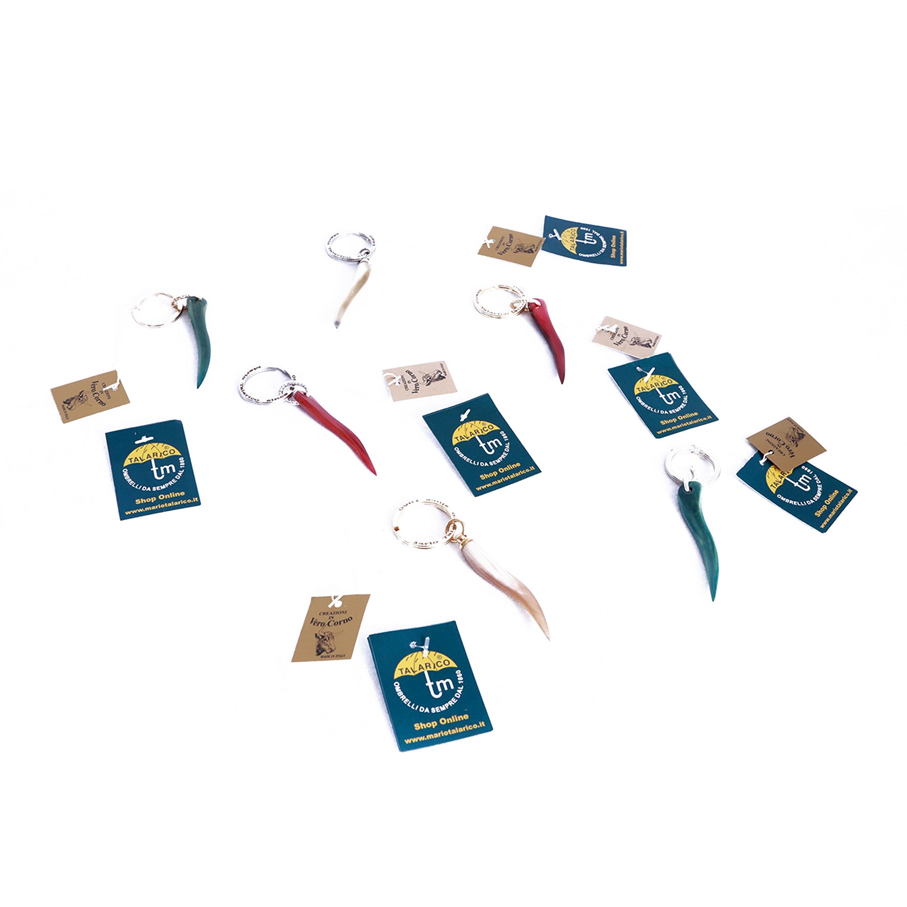 Portachiavi Napoletano - Red/Gold