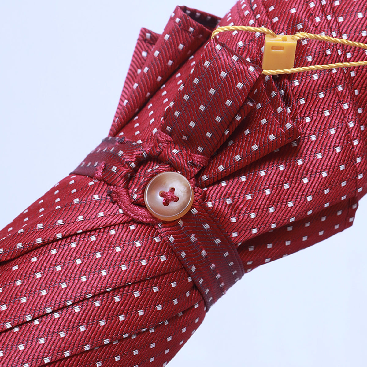 Bambù montato a collo d'oca - Bordeaux pois vaniglia