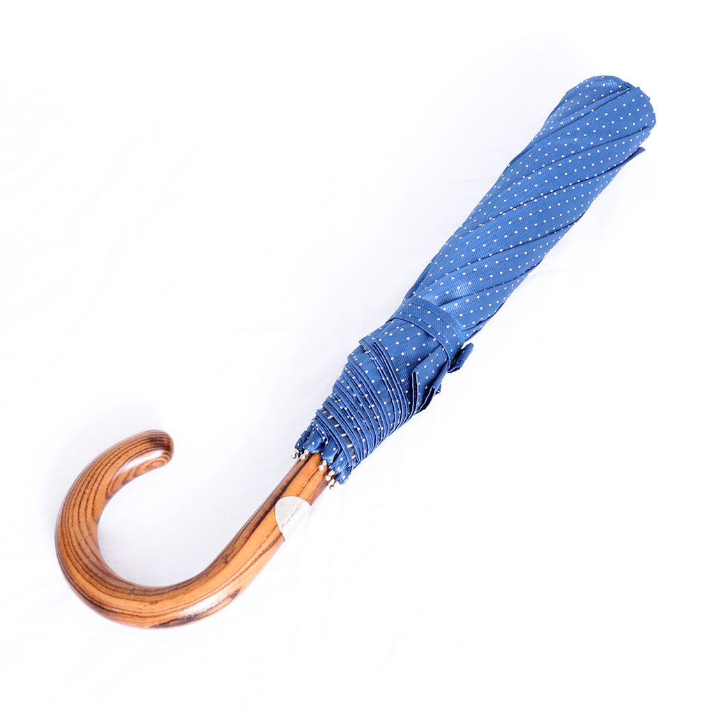 Noce Americana - Pois blue chiaro e bianco