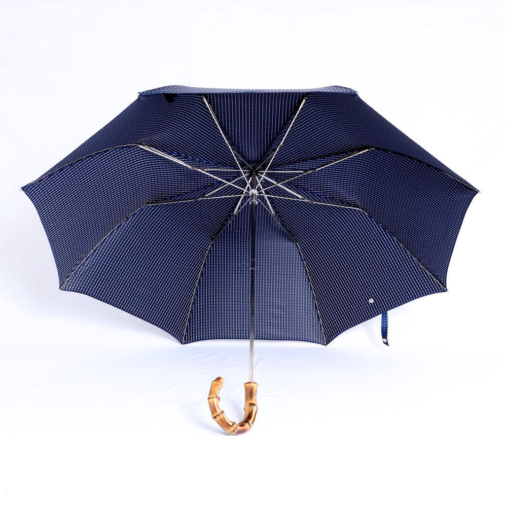 Bamboo Giapponese -  Blue pois bianchi