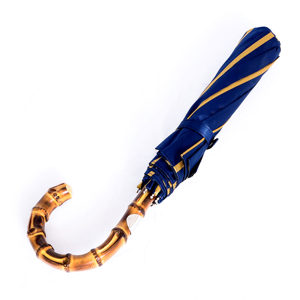 Bamboo Giapponese - Regimental blue e giallo