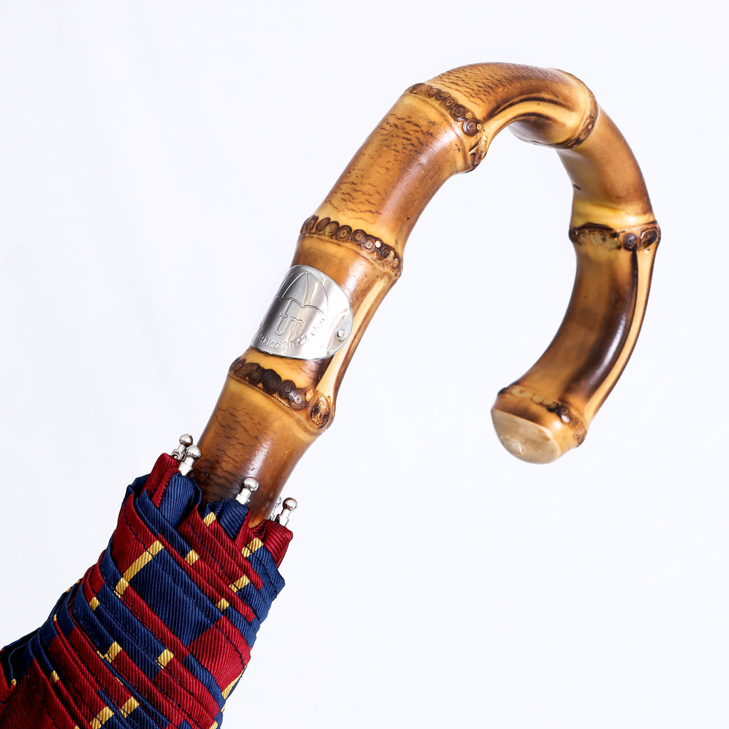 Bamboo Giapponese - Regimental blue e rosso