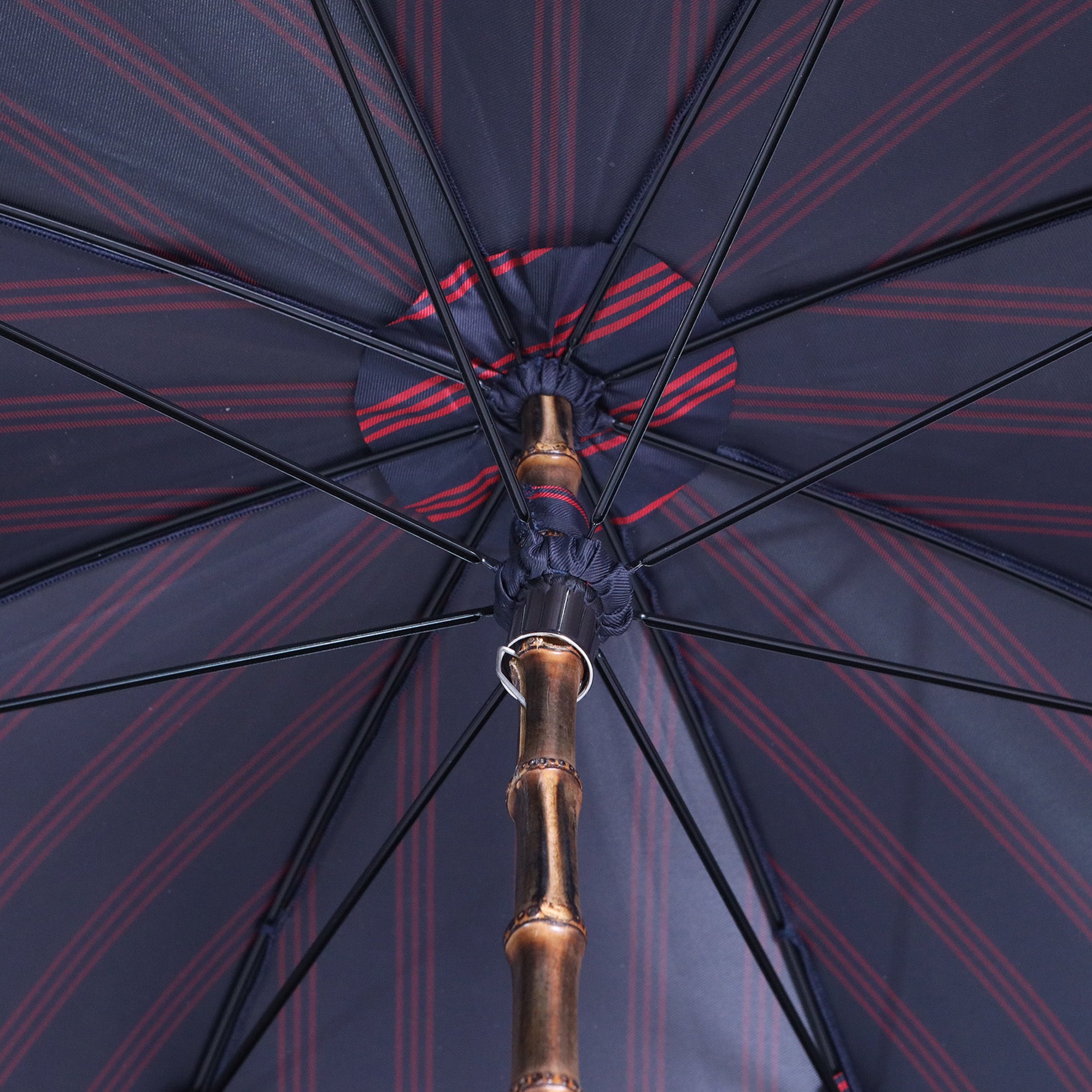 Whole Bamboo - Regimental Blue e rosso