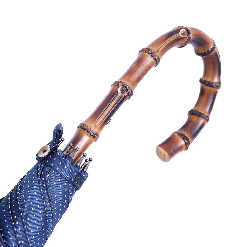 Whole Bamboo - Blue pois bianchi