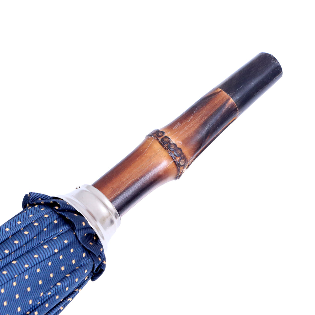 Whole Bamboo - Blue pois bianchi
