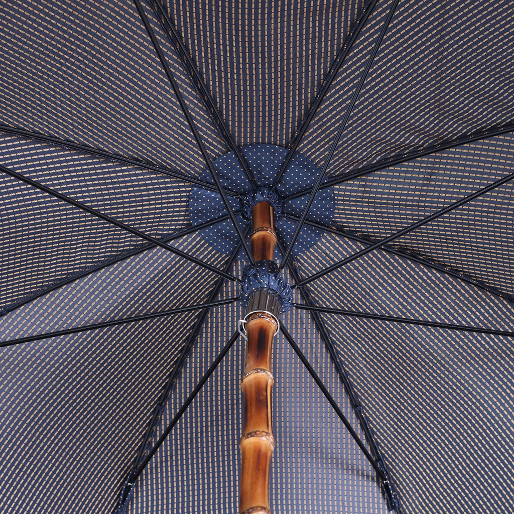 Whole Bamboo - Blue pois bianchi