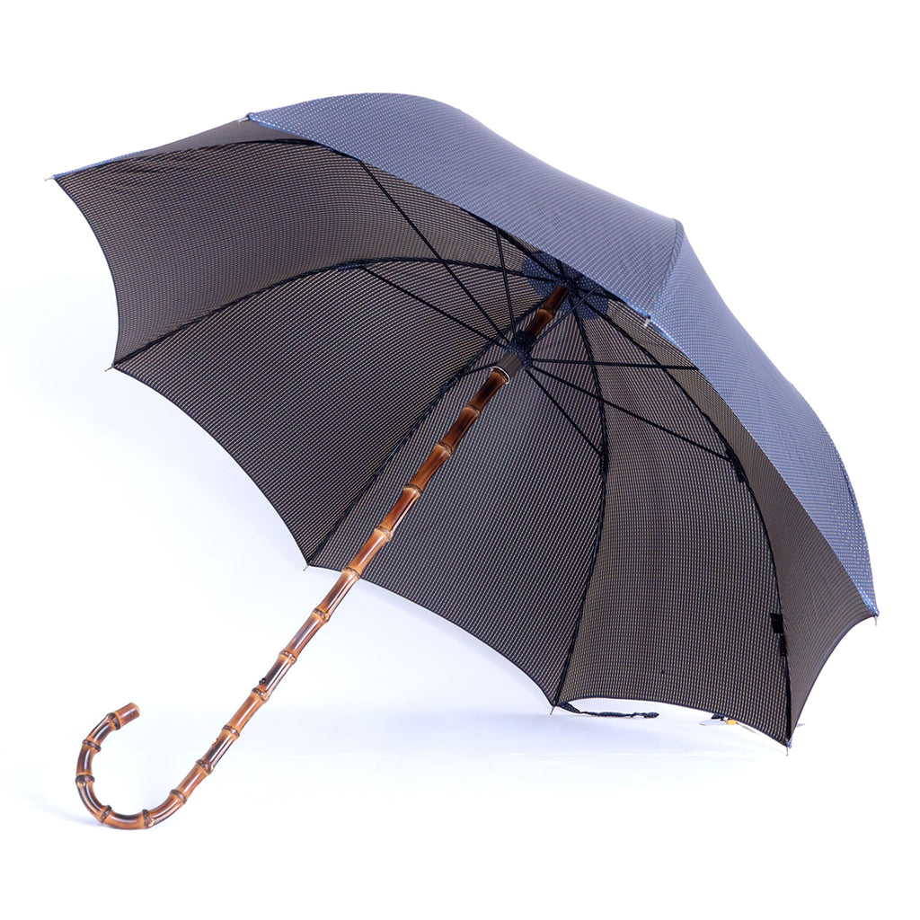 Whole Bamboo - Blue pois bianchi