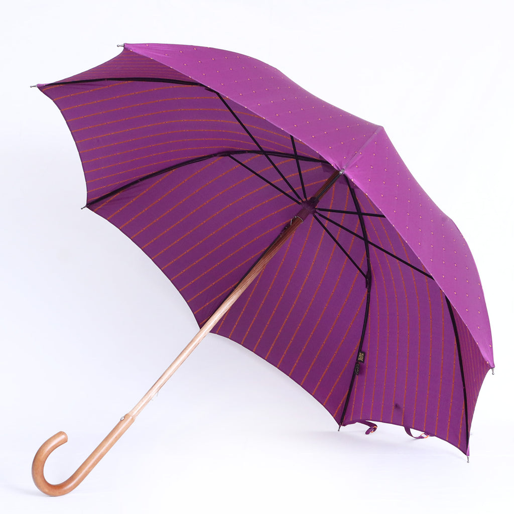 Malacca montata a collo d'oca - Fantasia fucsia