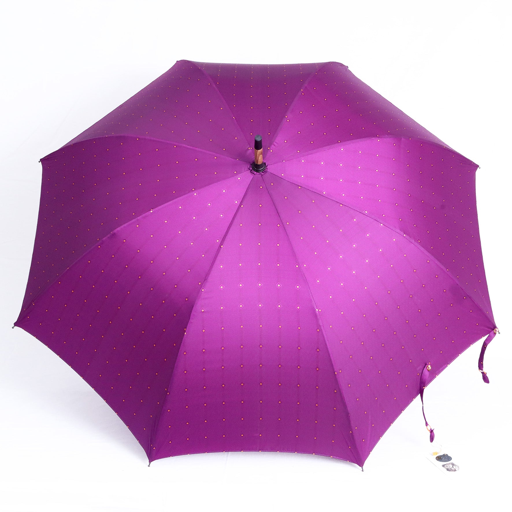 Malacca montata a collo d'oca - Fantasia fucsia