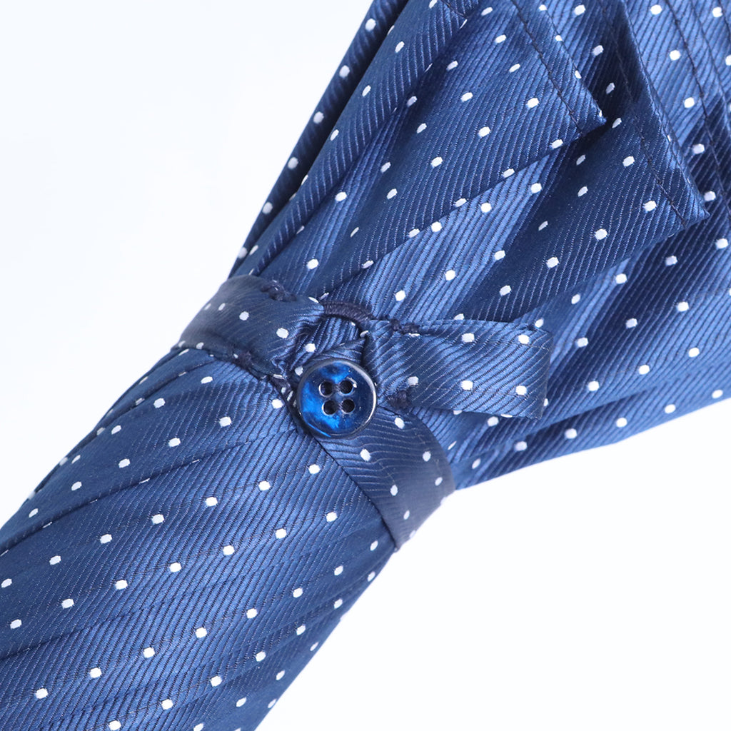 Bamboo - blue pois bianchi