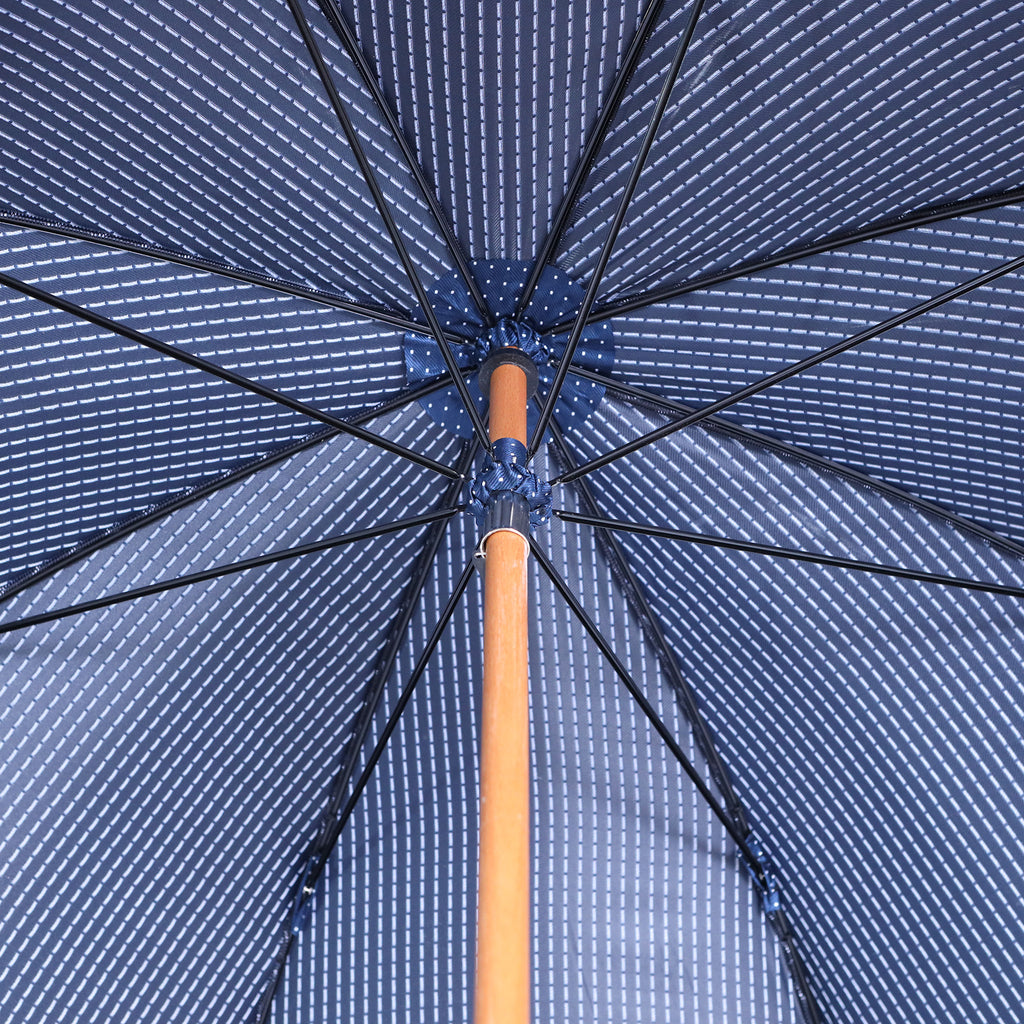 Bamboo - blue pois bianchi