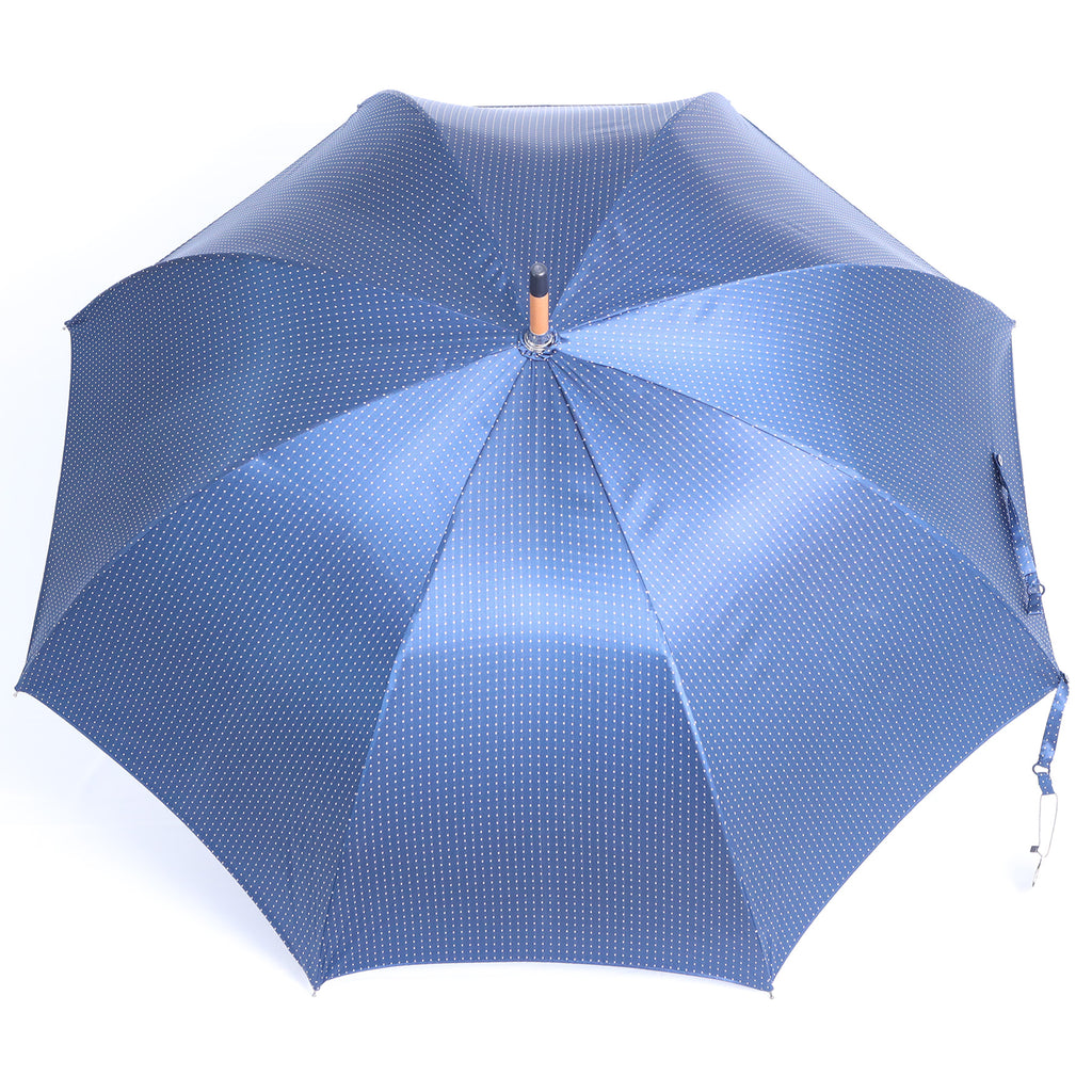 Bamboo - blue pois bianchi