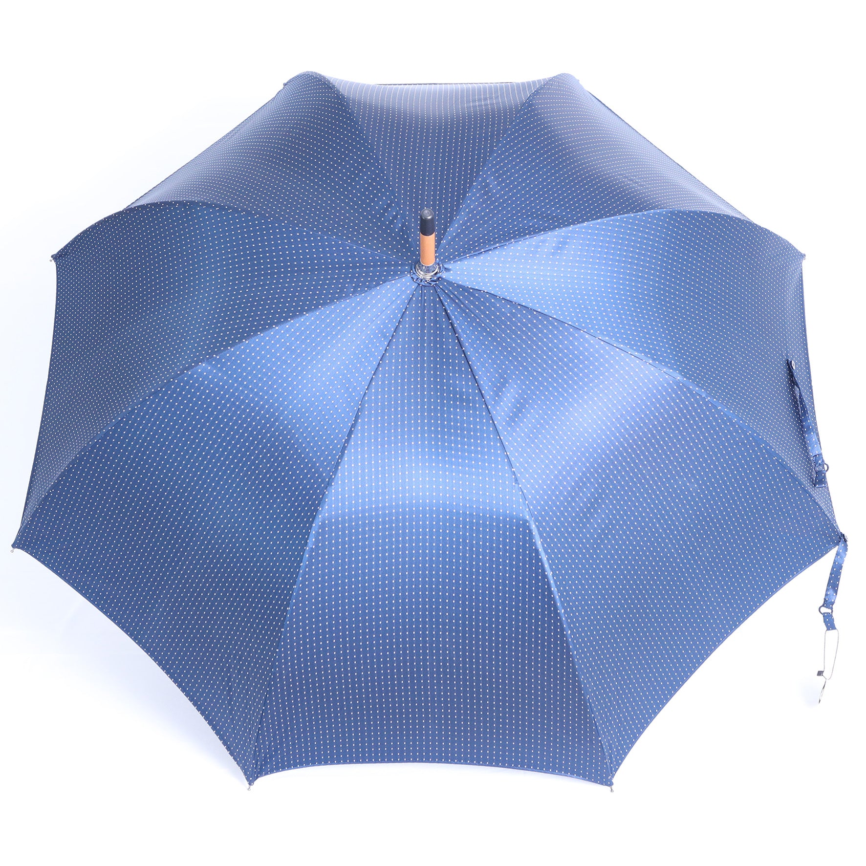 Bamboo - blue pois bianchi