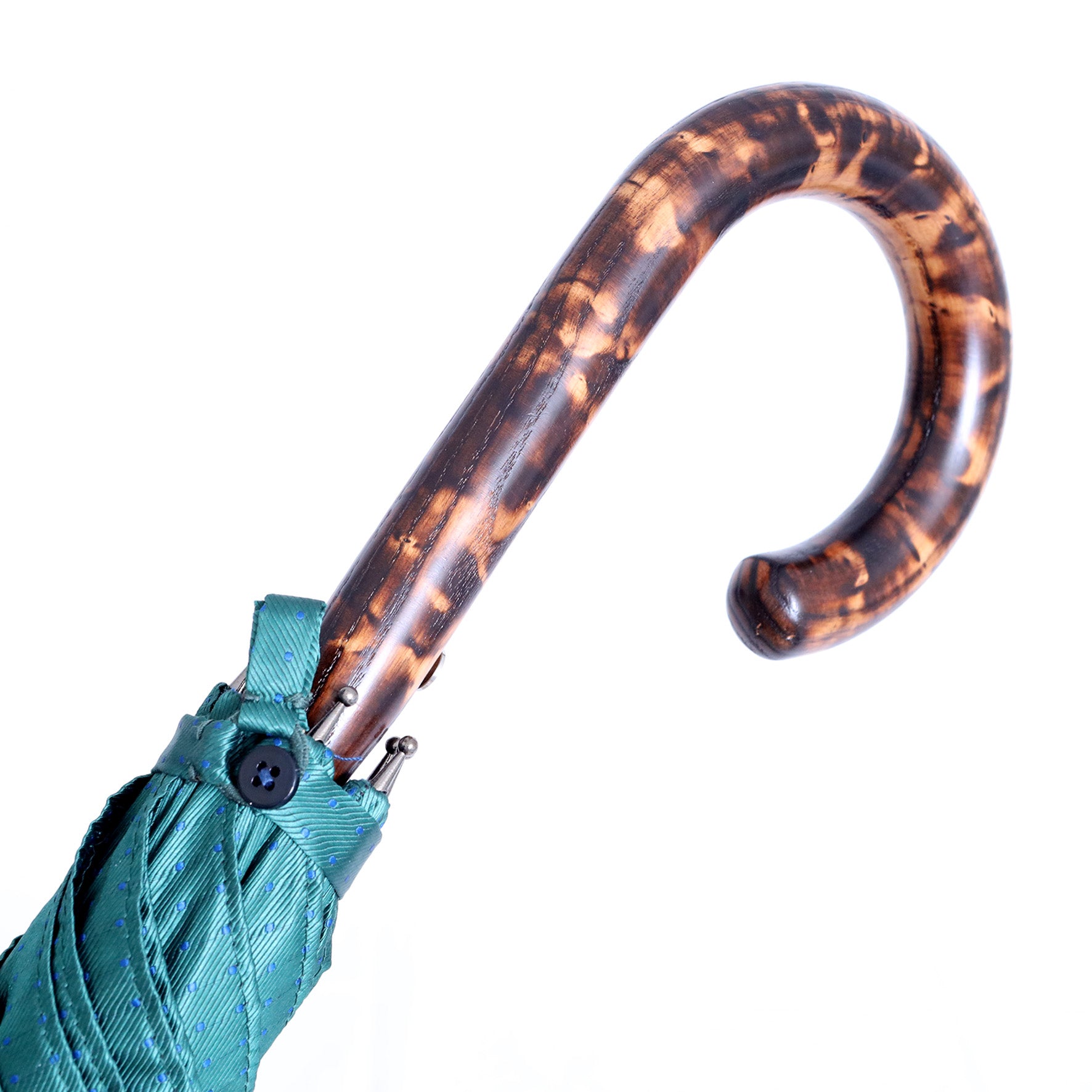 Hickory tigrato - Verde pois blue