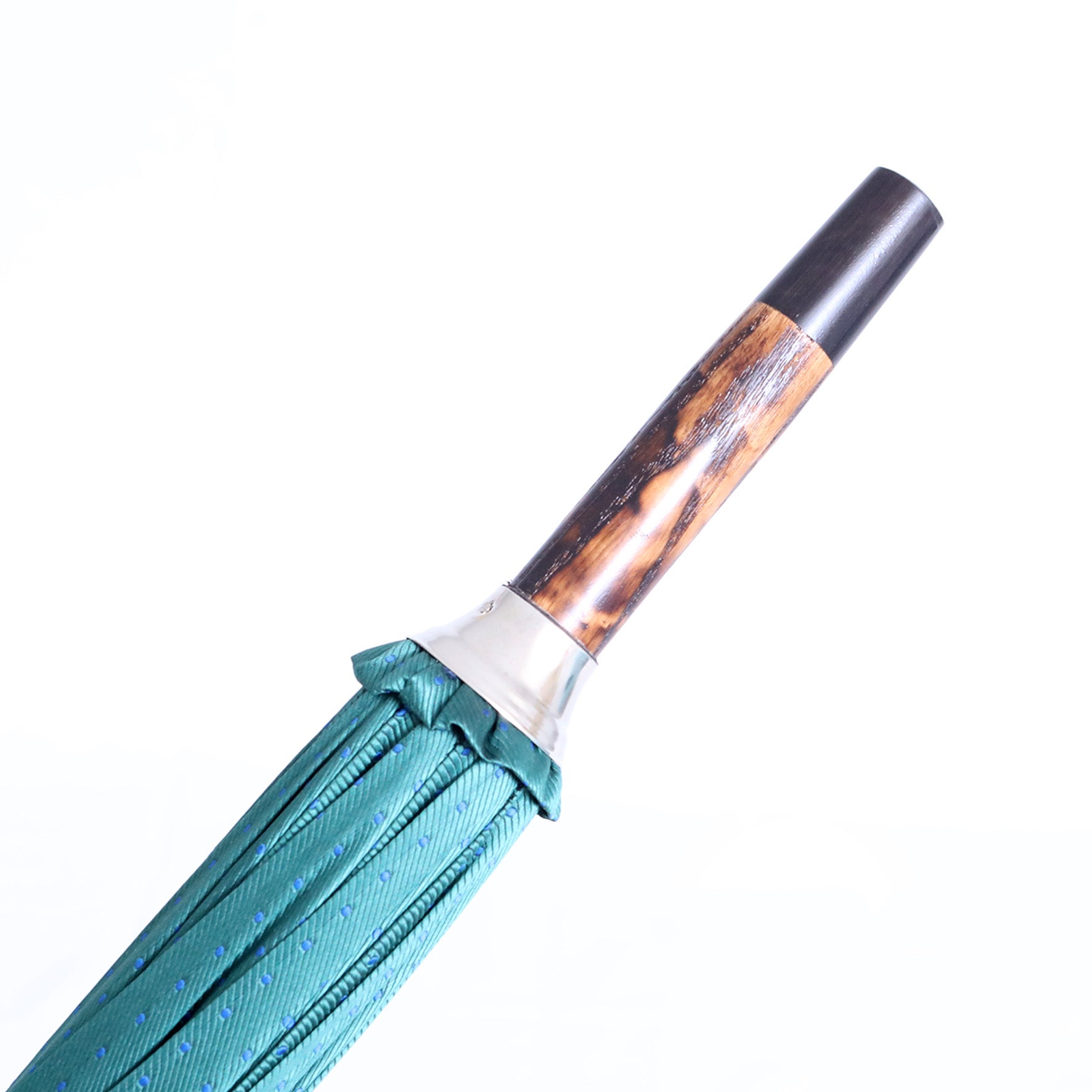 Hickory tigrato - Verde pois blue