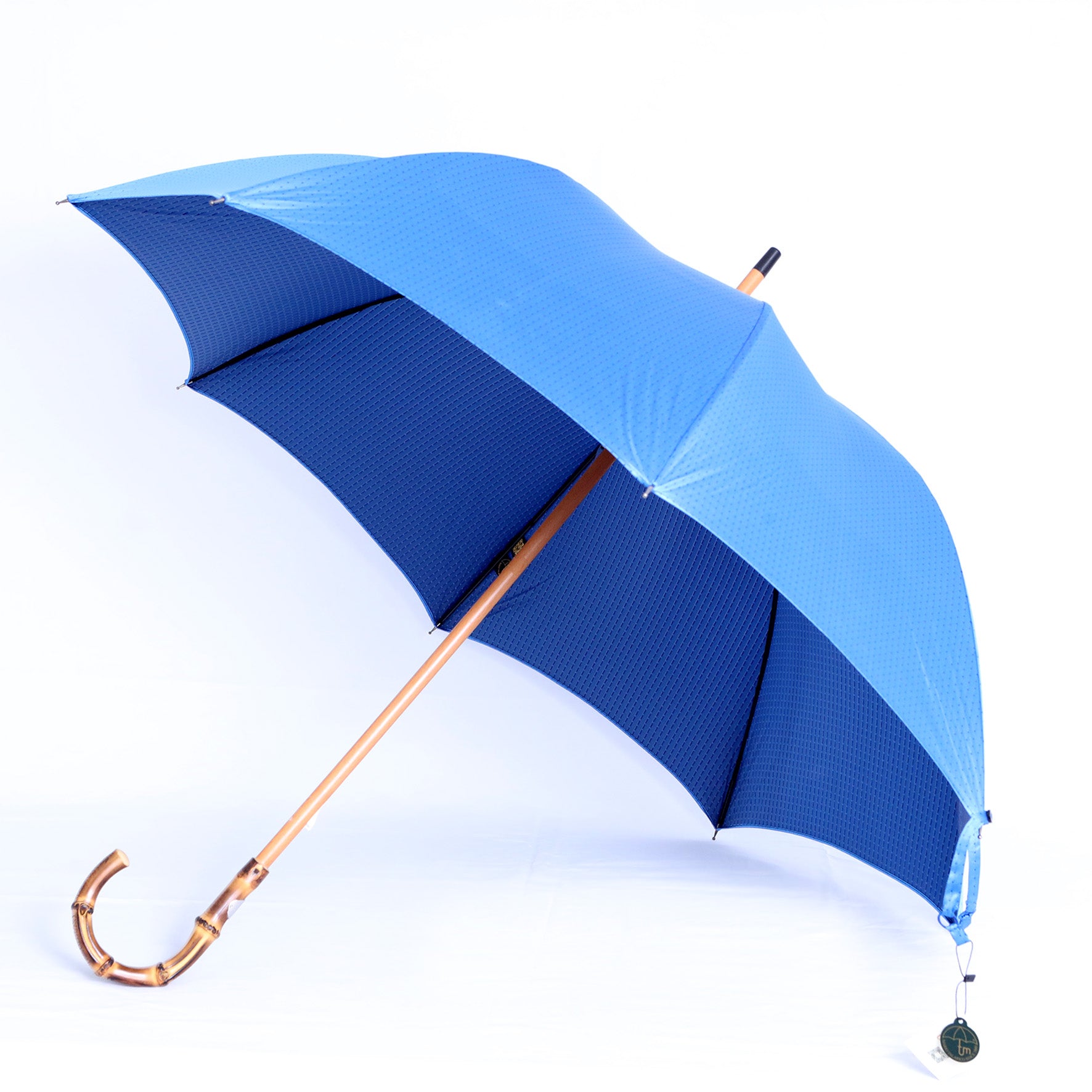 Bamboo - Celeste pois blue
