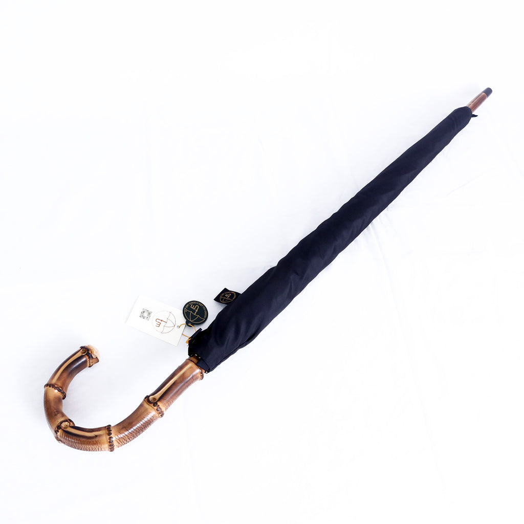 Bamboo montato a collo d'oca - Black