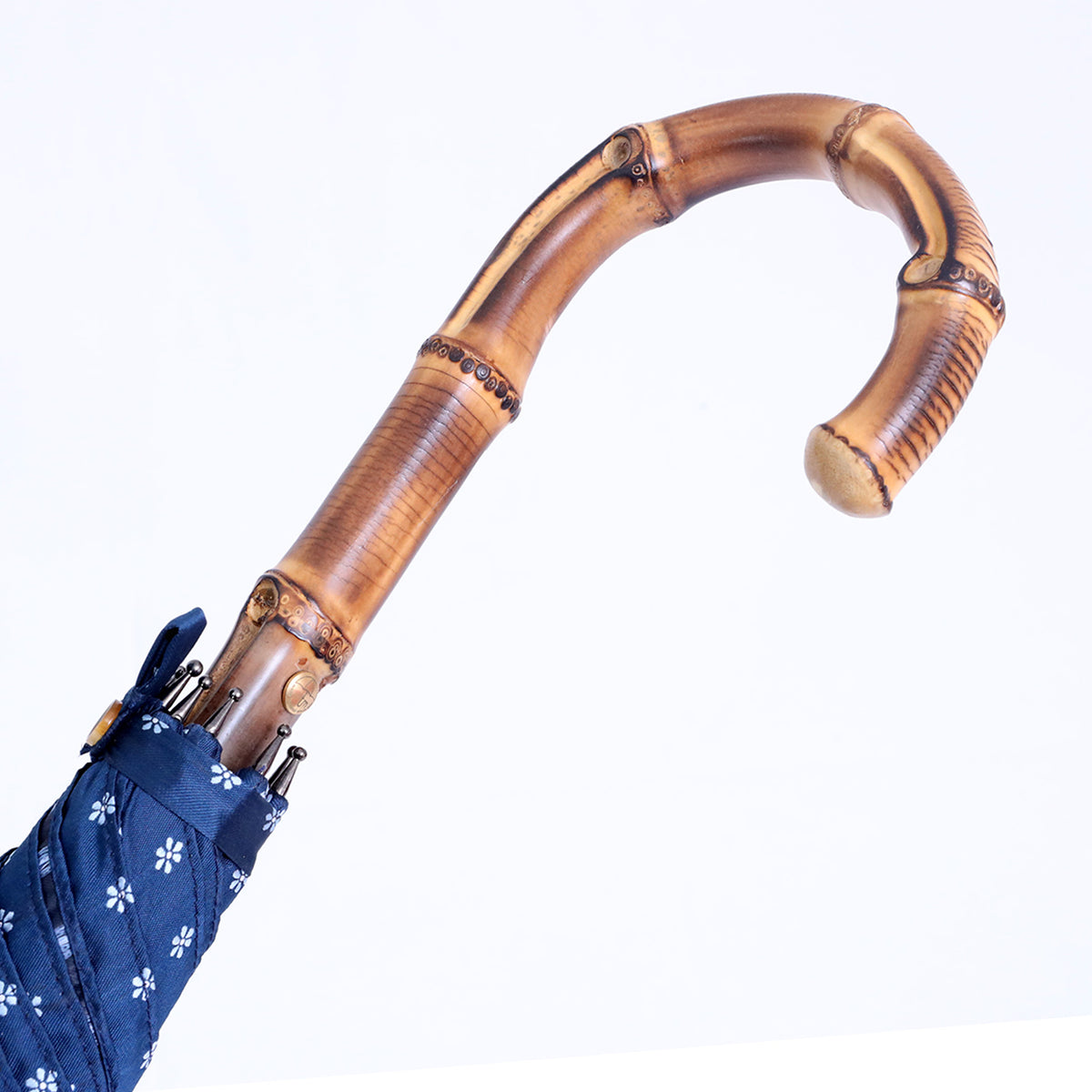 Whole Bamboo - Fantasia cravatta blue