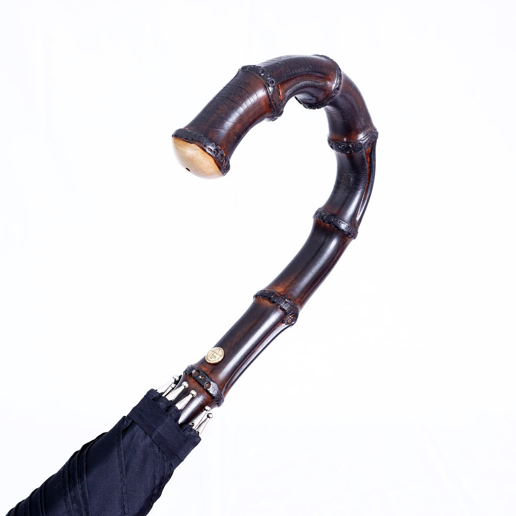 Dark Whole Bamboo - Black