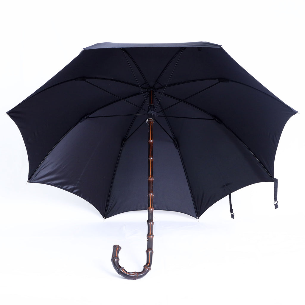 Dark Whole Bamboo - Black