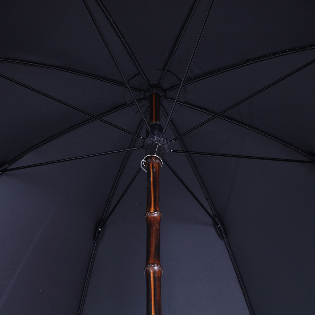 Dark Whole Bamboo - Black