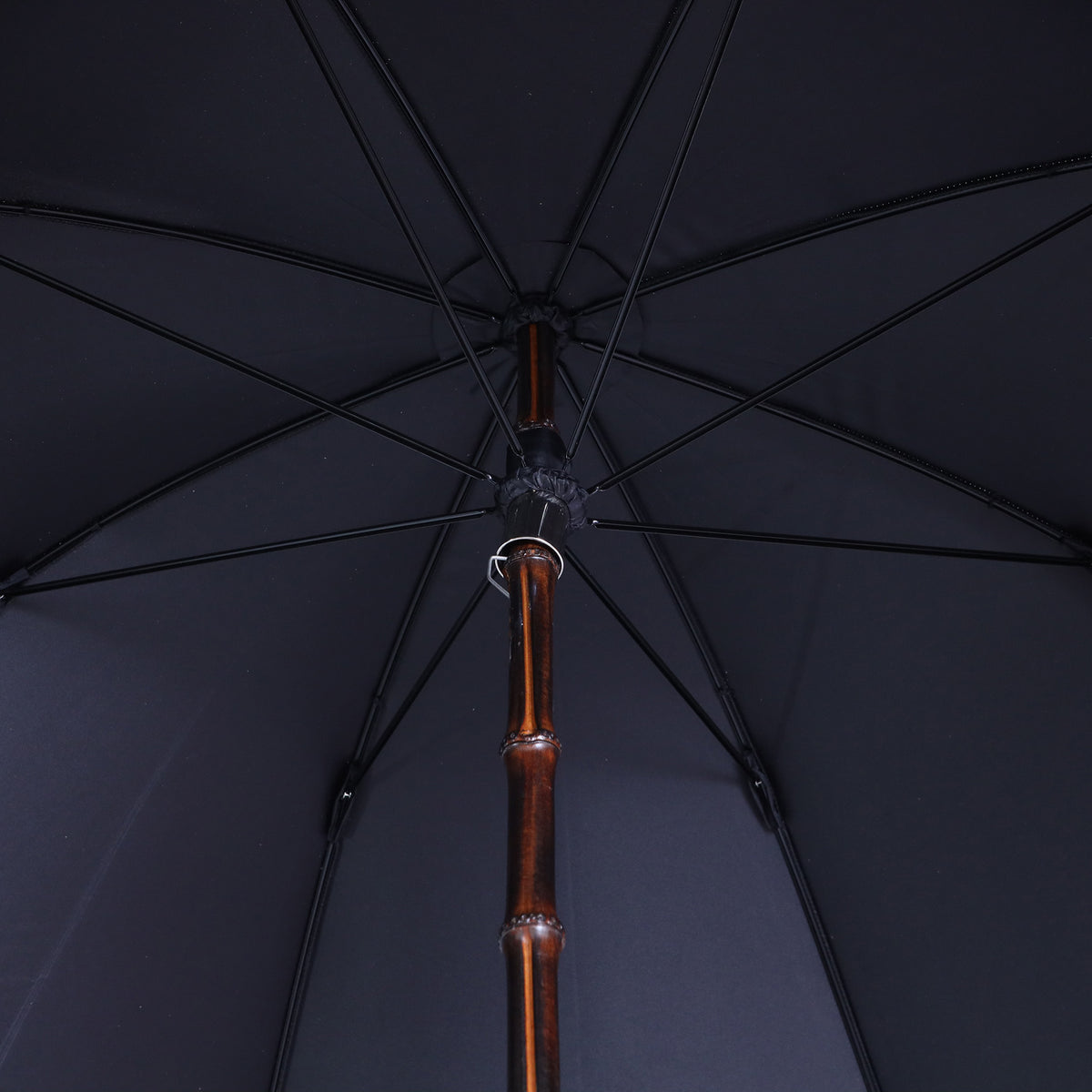 Dark Whole Bamboo - Black
