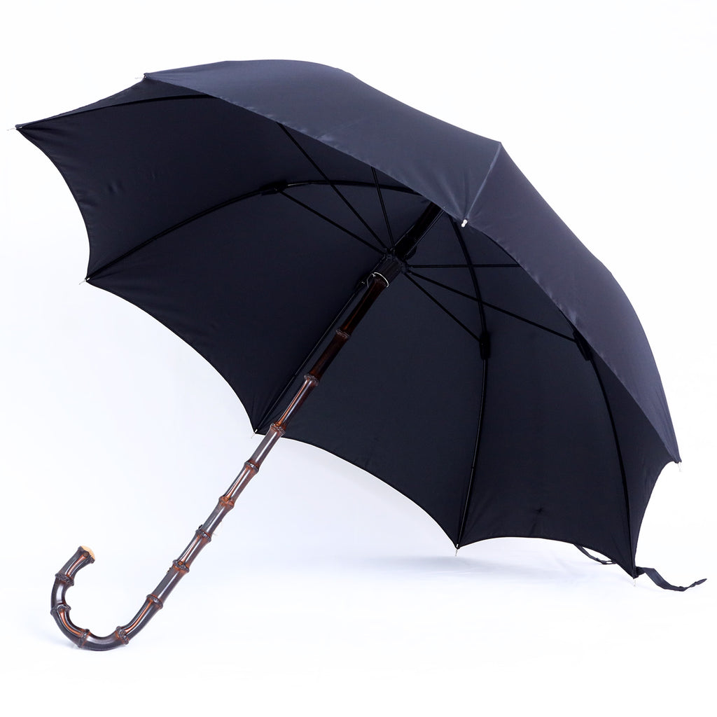 Dark Whole Bamboo - Black