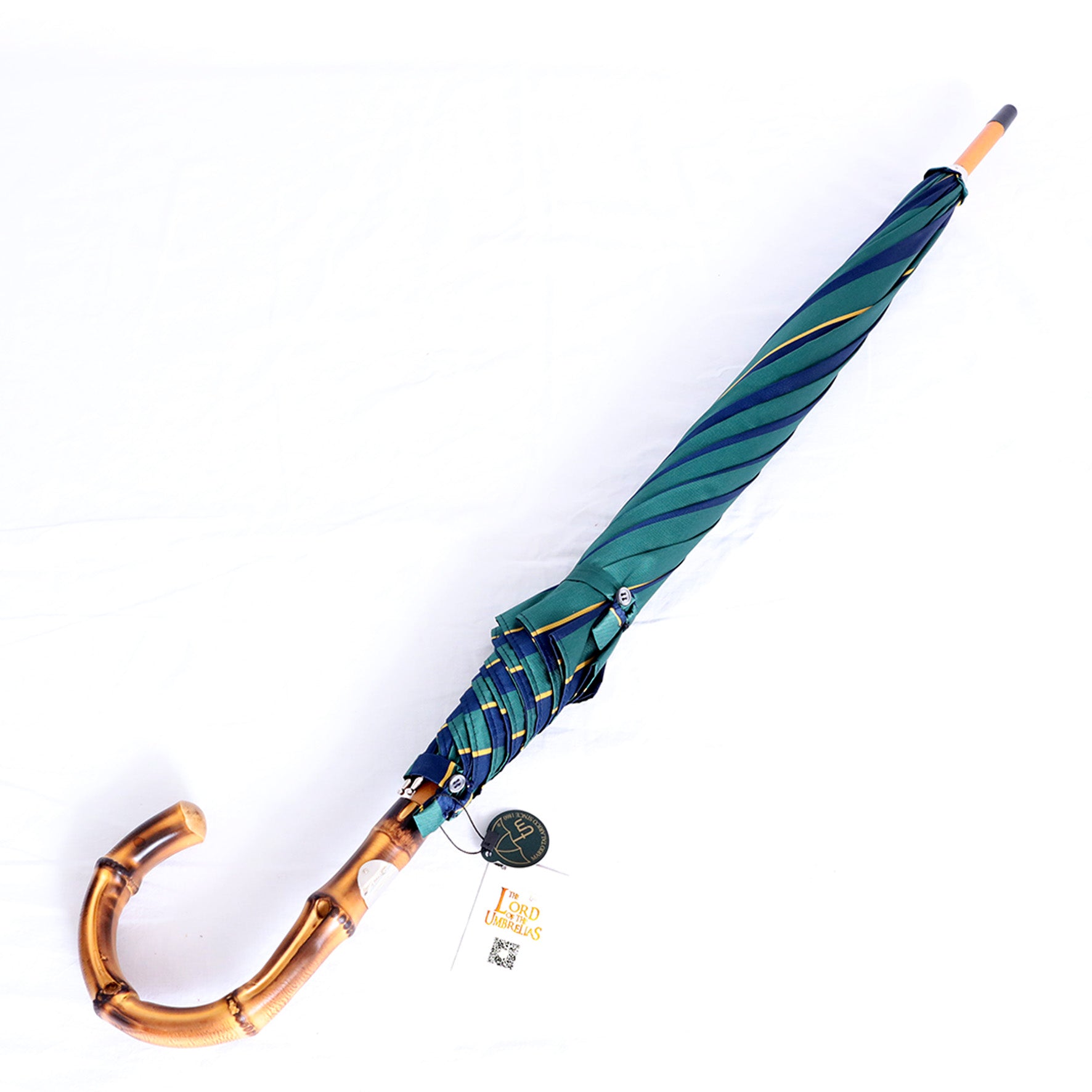 Bamboo Giapponese - Regimental verde e blue