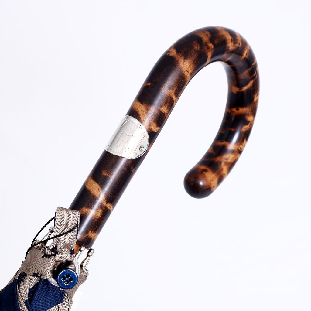 Hickory tigrato - Regimental Blue e beige
