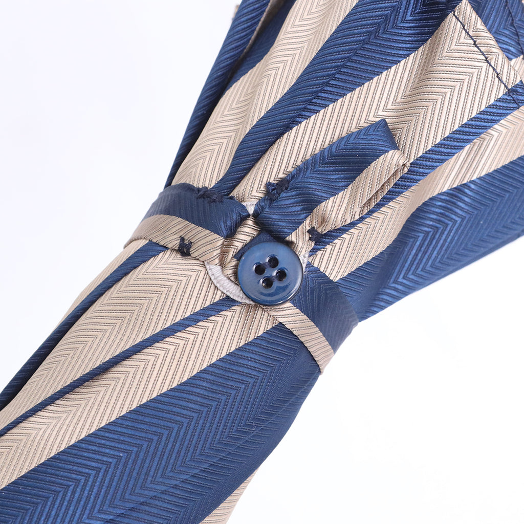Hickory tigrato - Regimental Blue e beige