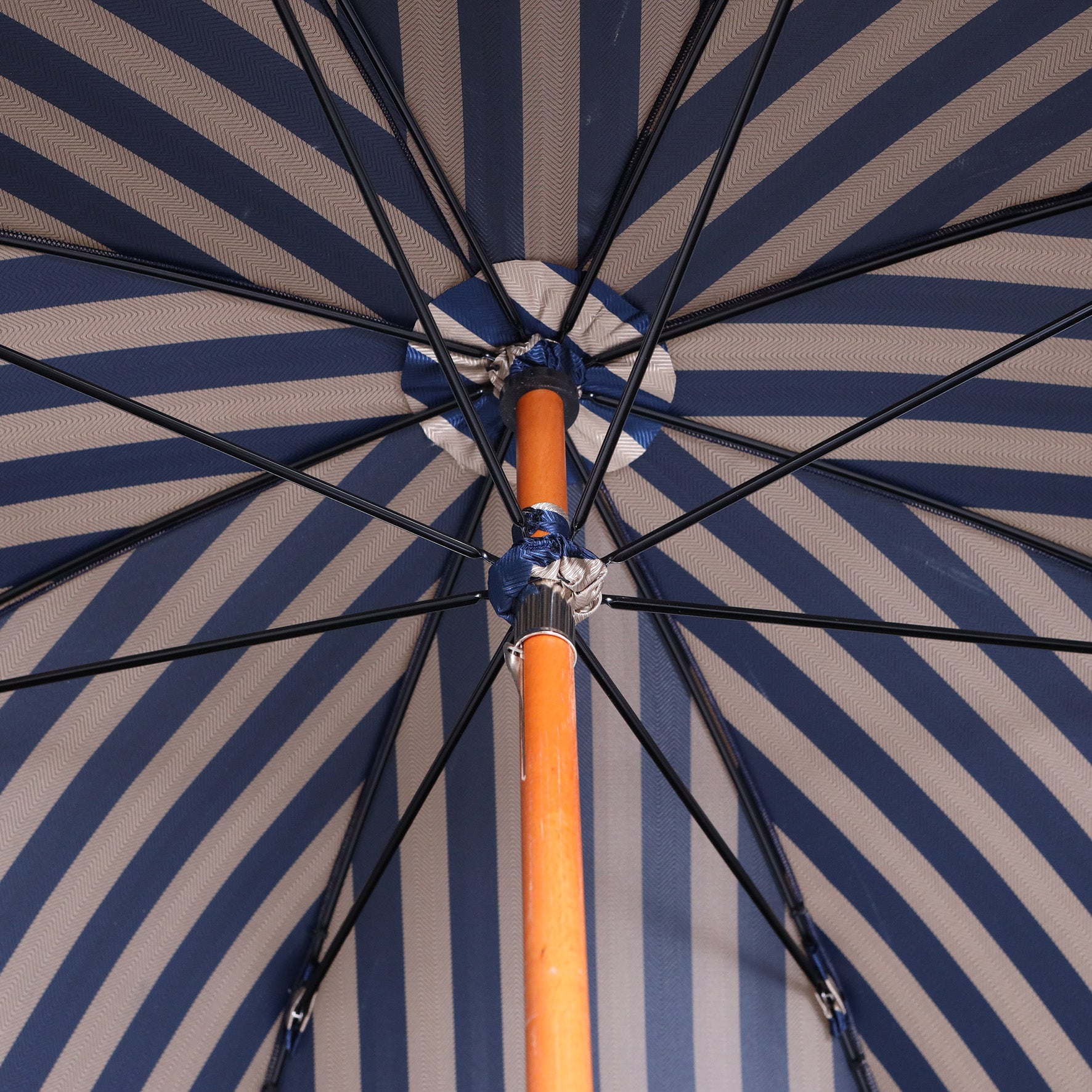 Hickory tigrato - Regimental Blue e beige