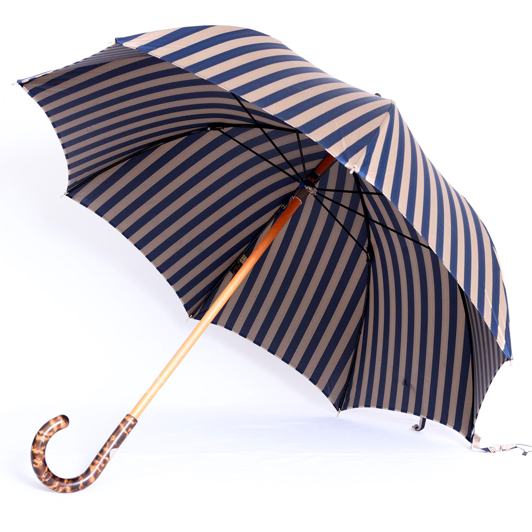 Hickory tigrato - Regimental Blue e beige