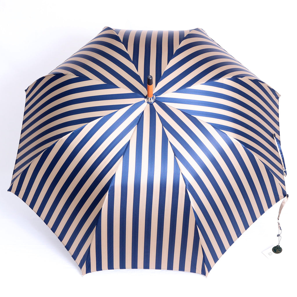 Hickory tigrato - Regimental Blue e beige