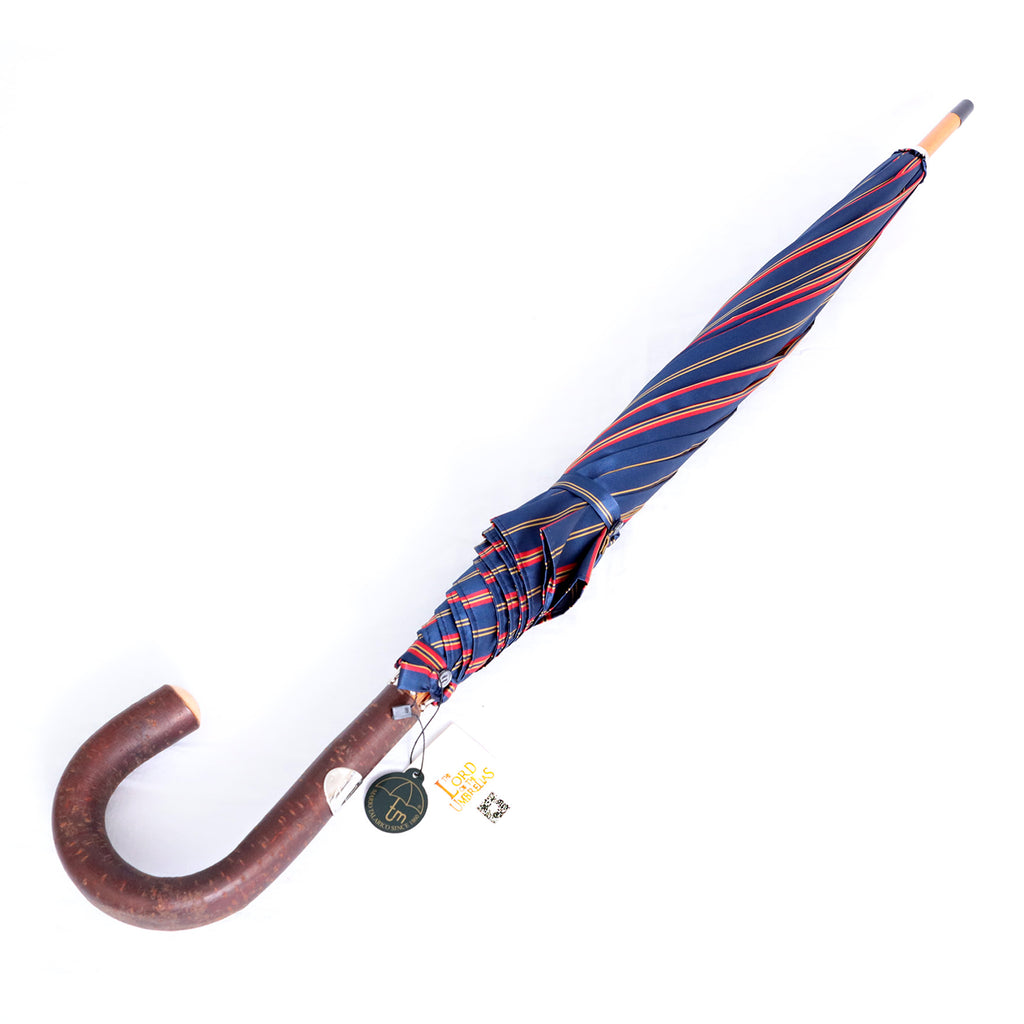 Ciliegio toscano - Regimental blue e rosso con righino giallo