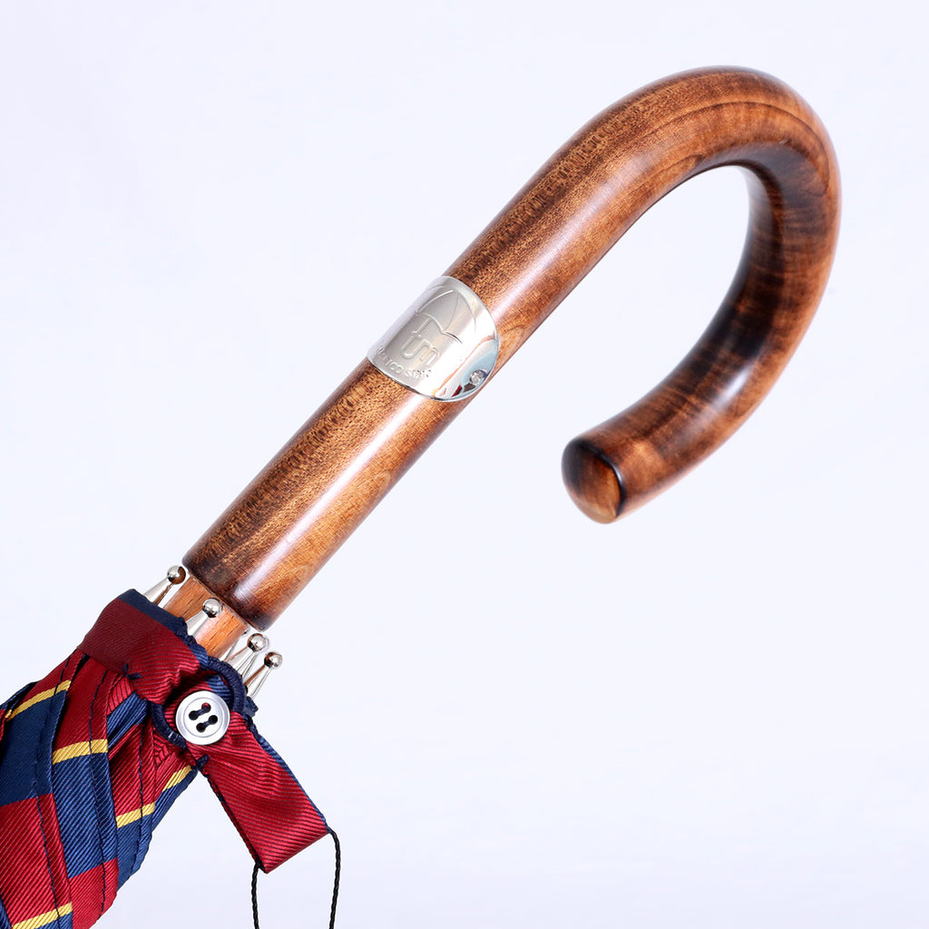 Noce Americana Hickory - Regimental rosso, blue e righino giallo
