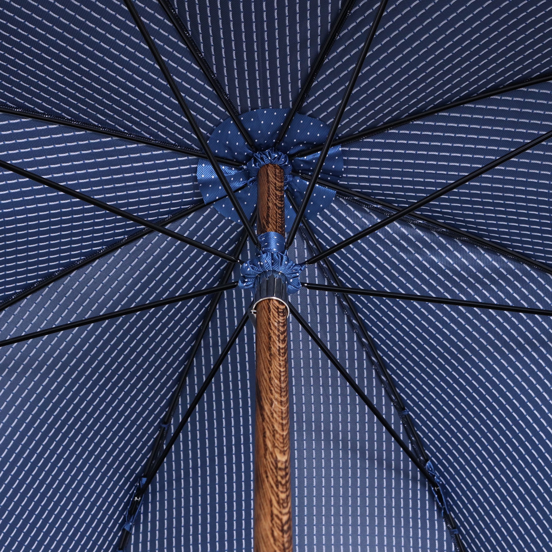 Bamboo - Blue e pois bianchi