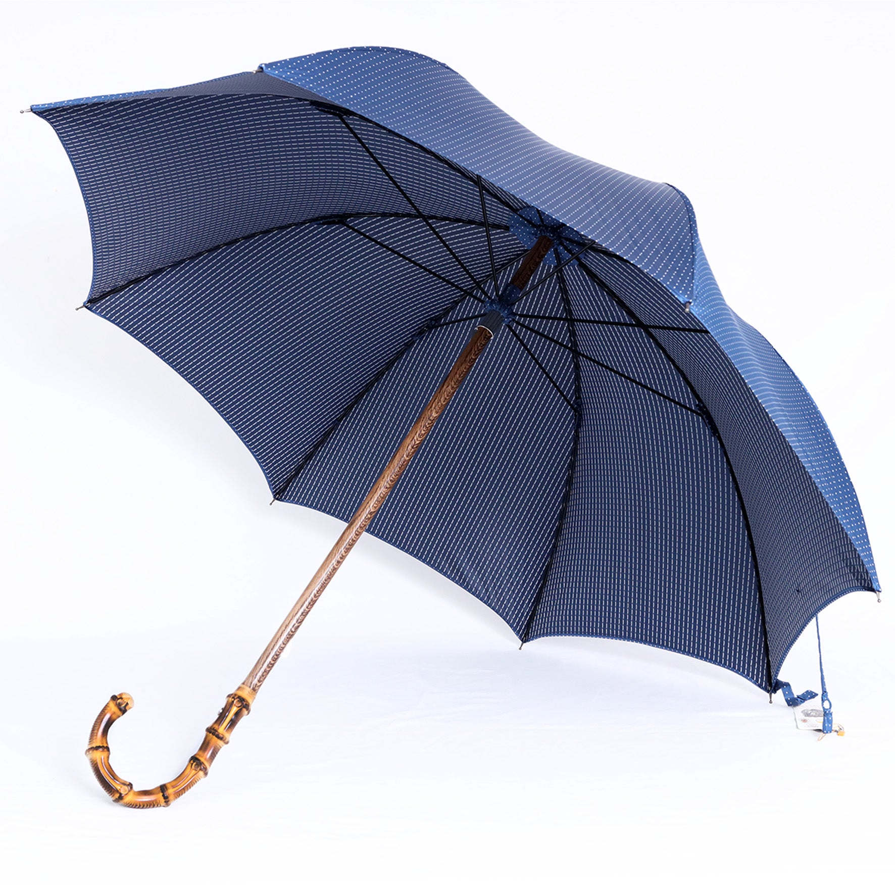 Bamboo - Blue e pois bianchi