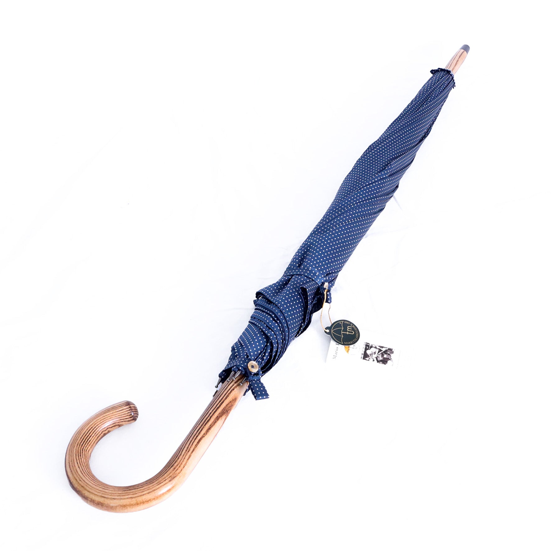 Hickory - Blue pois bianchi