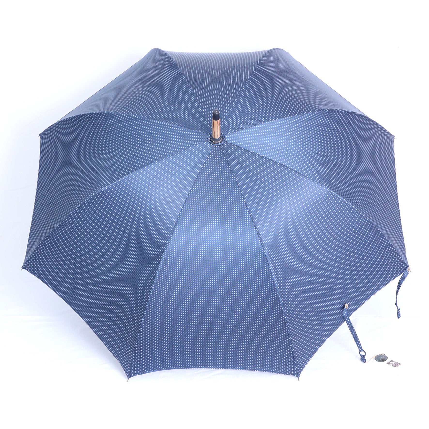 Hickory - Blue pois bianchi
