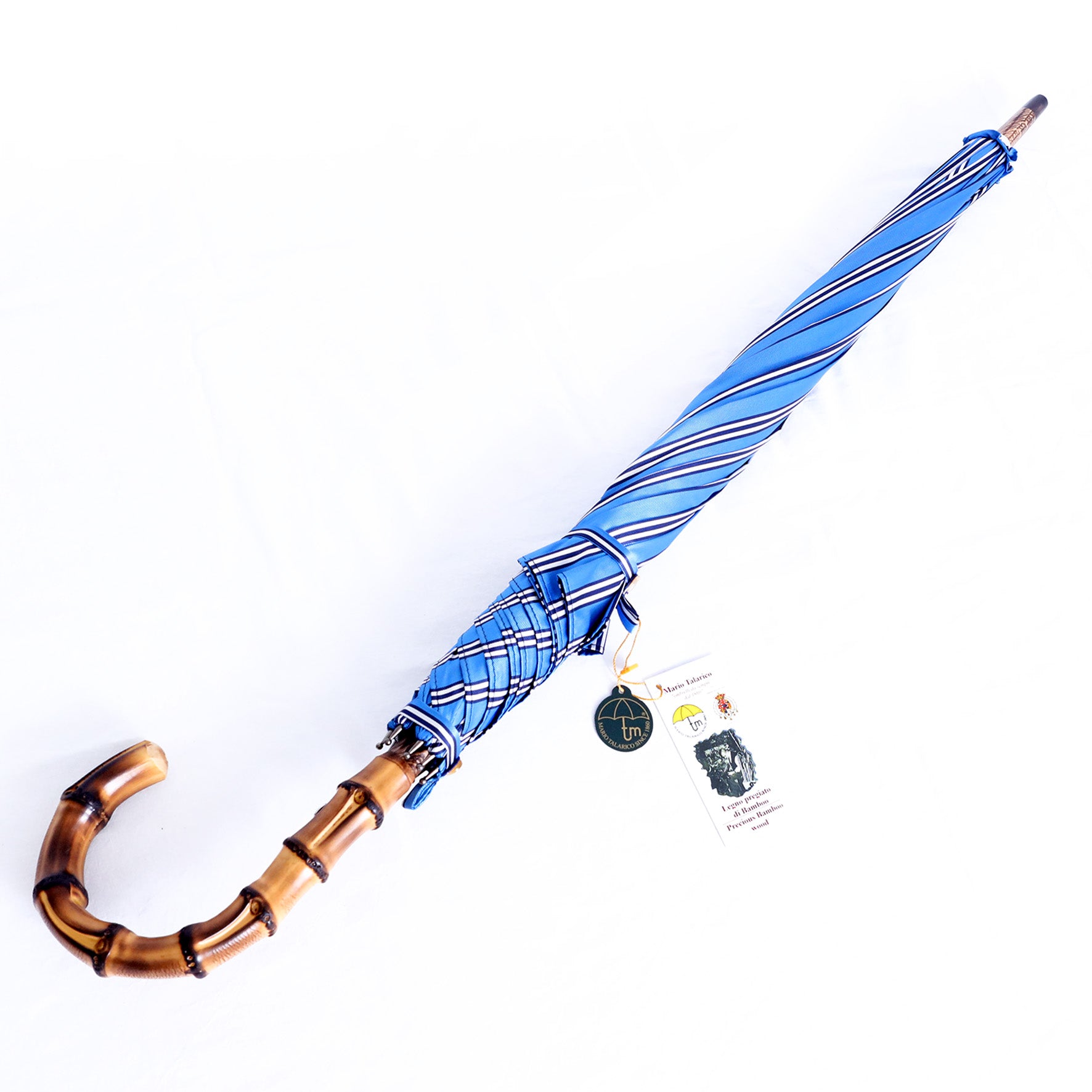 Bamboo - Regimental azzurro