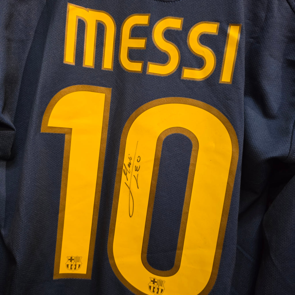Maglia con autografo - Messi