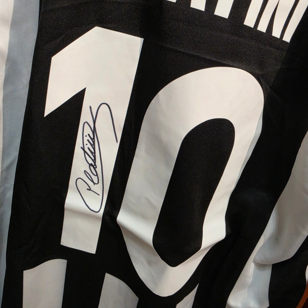 Maglia con autografo - Platinì